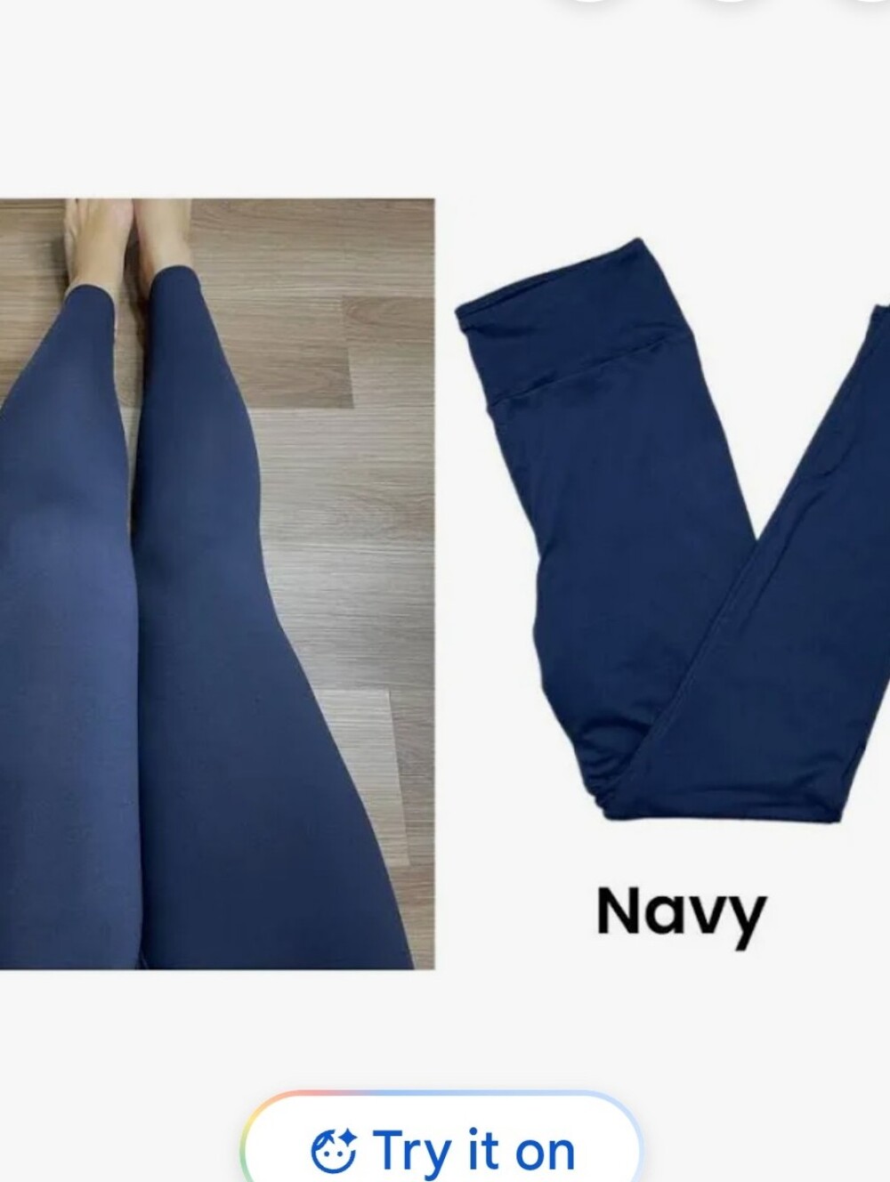 LuLaRoe Navy Solid Leggings